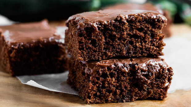 Шоколадный пирог со свеклой. \ Фото: google.com.ua.