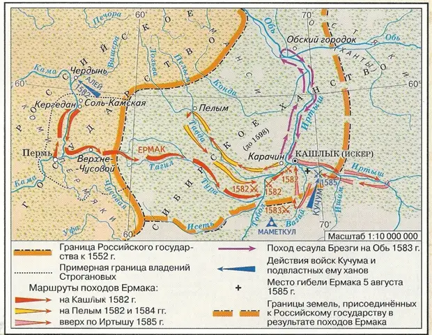 Поход ермака