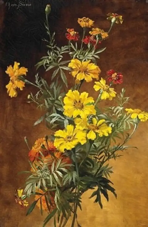   Clara Krger von Sivers (1854 - 1924)