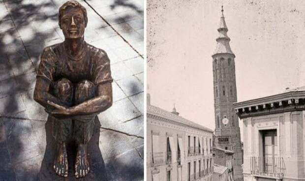 Башня в Сарагосе. Сарагоса, Испания. Башня в Сарагосе Сарагоса Испания