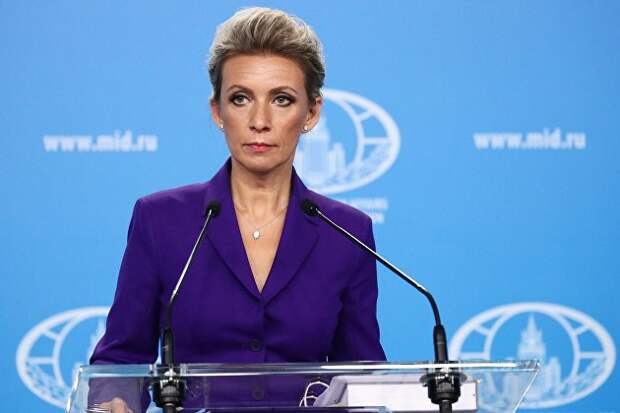 Захарова назвала выставку техники НАТО в Москве достойным ответом Западу