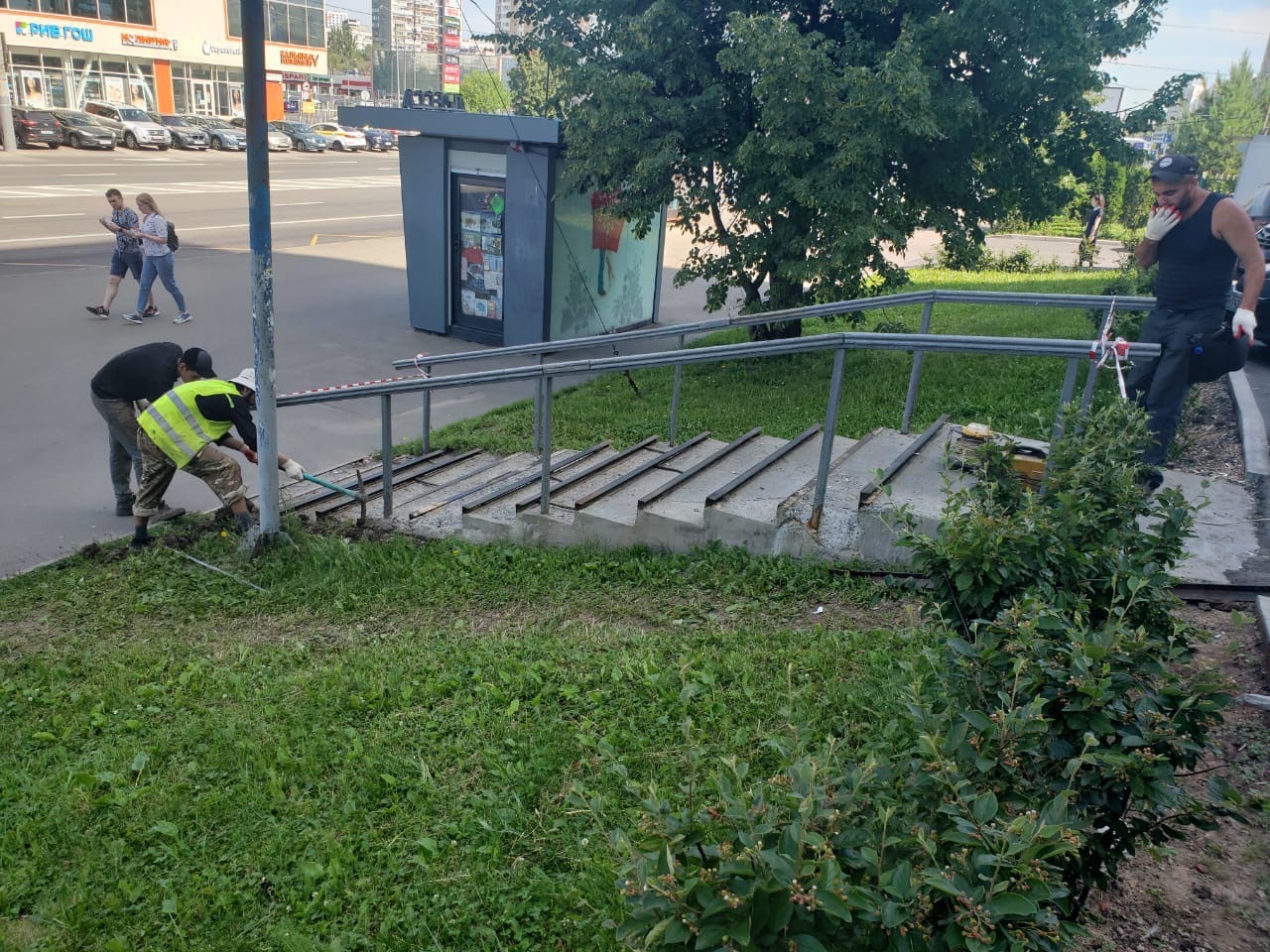 На Хачатуряна отреставрируют лестницу