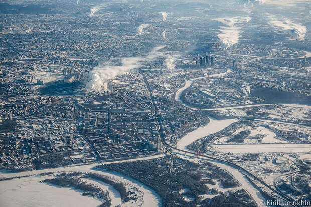 Ходынское поле и часть Ленинградского шоссе