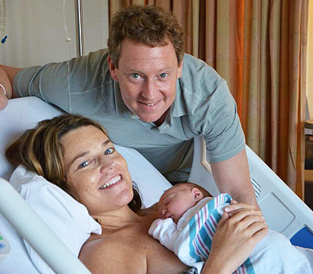 Savannah Guthrie, Michael Feldman and Vale Guthrie Feldman