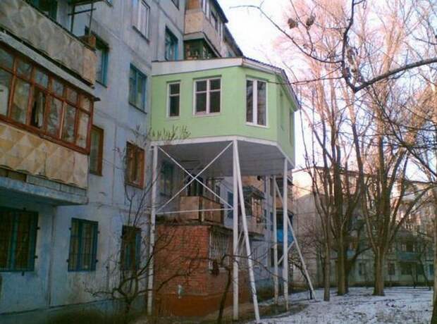 Российские балконы (30 фото)