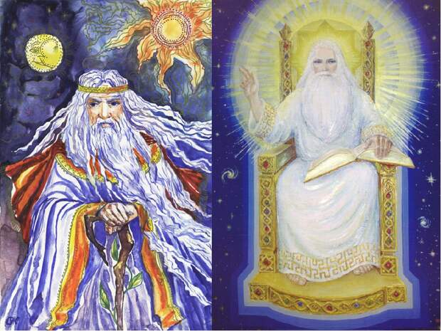 Лики славянских богов. Род Небесный.