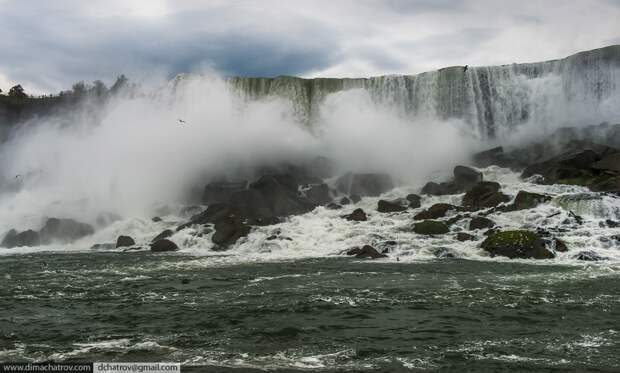 Niagaraoutside05 Ниагарский водопад. Вид изнутри