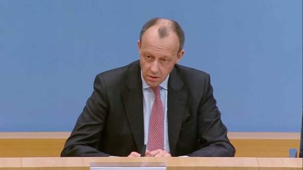 Германский политик Фридрих Мерц