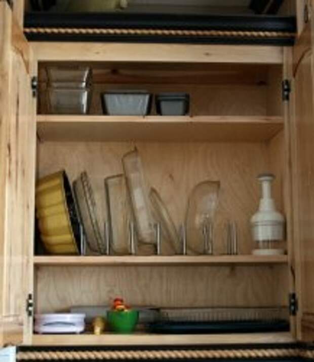 Хранение на кухне - расставляем кухонную утварь по местам