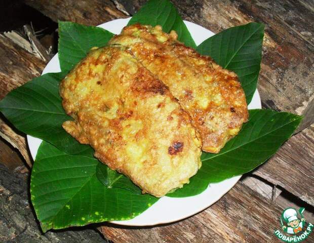 Шницель из кабачков