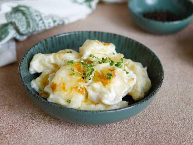 Вареники с творогом в духовке