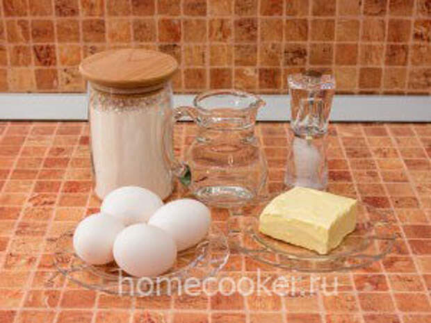 Ingredienty dlya eklerov 300x225 Эклеры