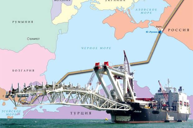 Картинки по запросу укладке труб морской части "Турецкого потока"