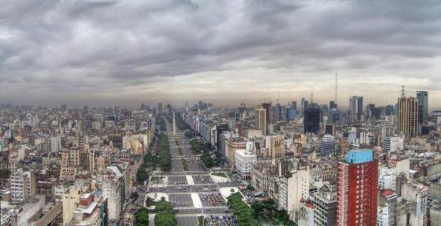 9 de Julio Avenue автопутешествие, дорога, дороги