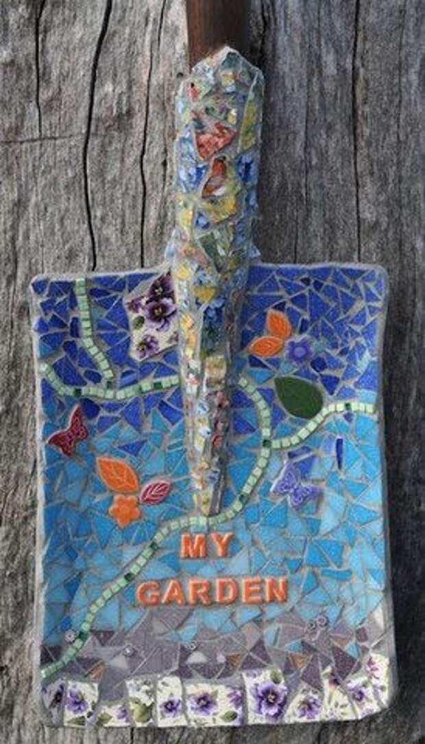 How To Make a Mosaic Shovel Project Instructions @ The Mosaic Store: 