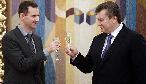 Как же мерзок Янукович на фоне Асада