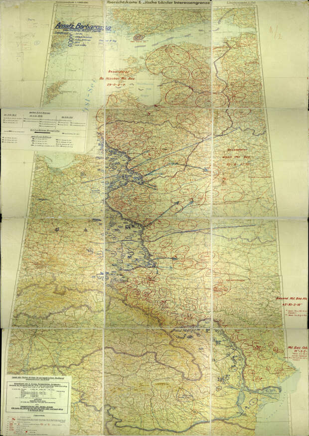 План Барбаросса исторические карты, карта, картография, карты, редкие карты