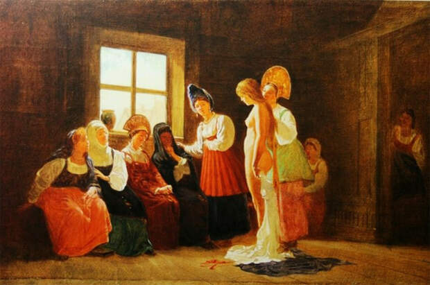 Смотрины невесты, Г.Г. Мясоедов