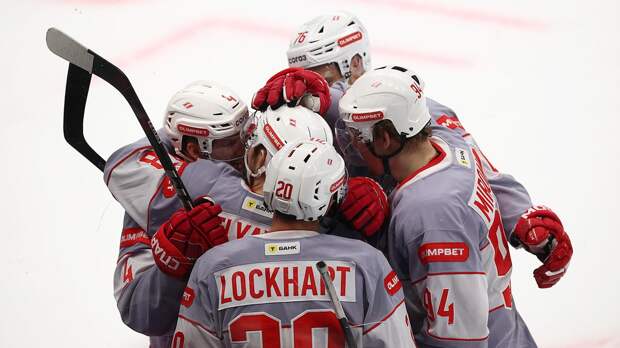 Победа над «Динамо» стала для «Спартака» 500-й в КХЛ