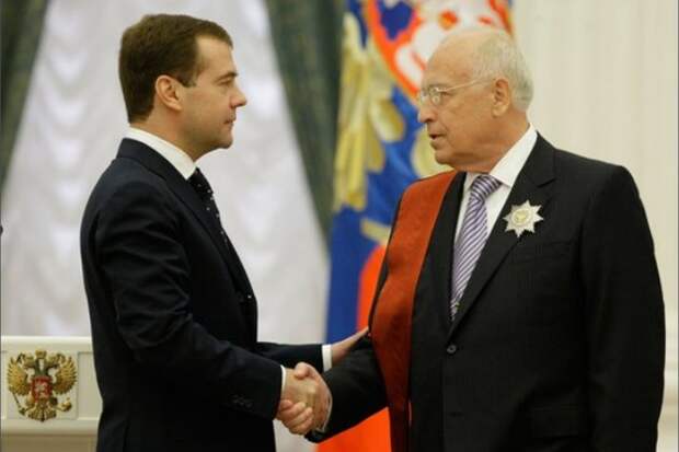 20 мая 2009 г. Награждение орденом «За заслуги перед Отечеством» I степени