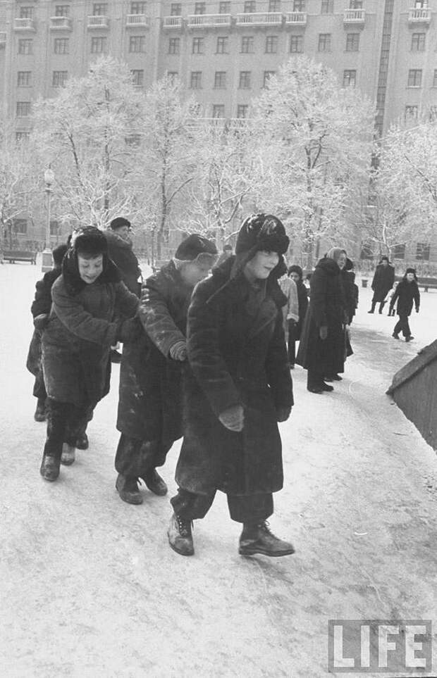 Какой была Москва в декабре 1959 года зима, москва