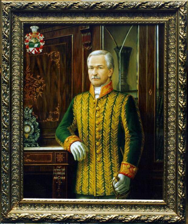 Портрет Б. В. Грызлова в мундире председателя Государственного Совета (образца 1855 года). 2004 г. Холст, масло.