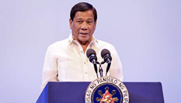 Президент Филиппин Родриго Дутерте на саммите АСЕАН в Маниле. 29 апреля 2017 года