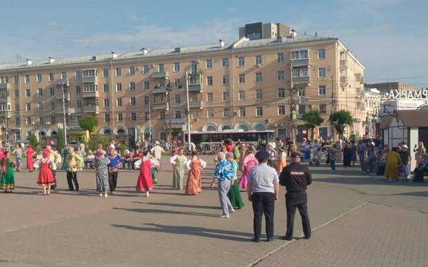 В Рязанской области более 10 000 человек посетили праздники в День России