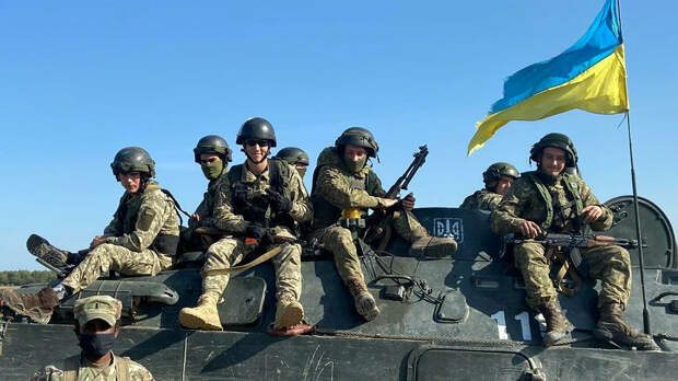 Украинские военные во время учений Украинские военные во время учений - РИА Новости, 1920, 17.09.2021