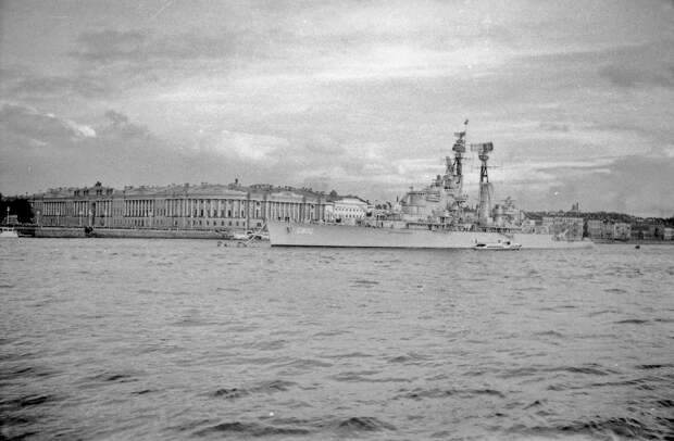 Голландские корабли в Ленинграде, июль 1956