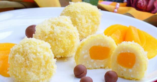Изумительный десерт "Творожные солнышки"