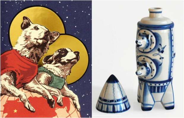 Белка и Стрелка - знаменитые советские собаки, которым досталась слава всех животных-космонавтов
