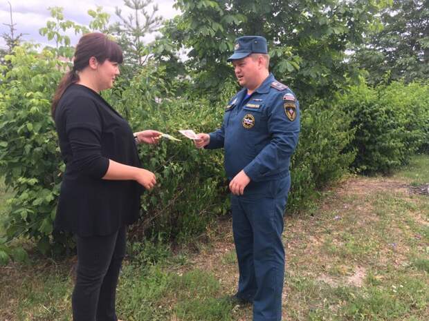 Сотрудники МЧС провели противопожарные рейды