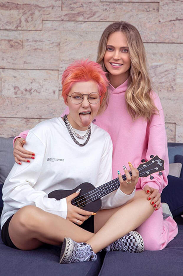 Наталья Ионова с дочерью Лидией 