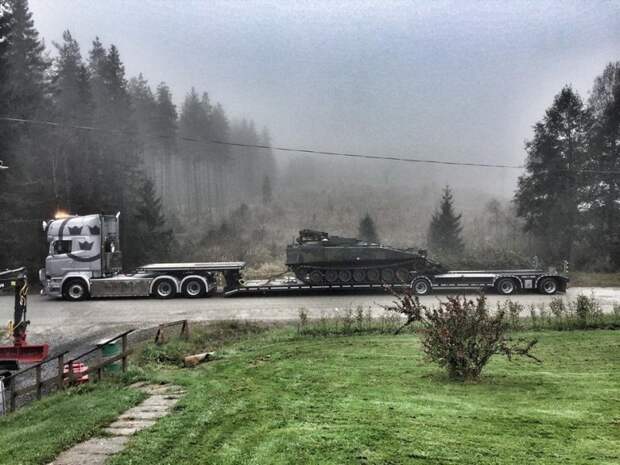Грузовик Scania V8 и его служба в Вооруженных Силах scania, грузовик, швеция