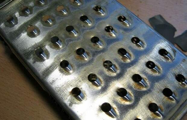 Простой способ наточить терку