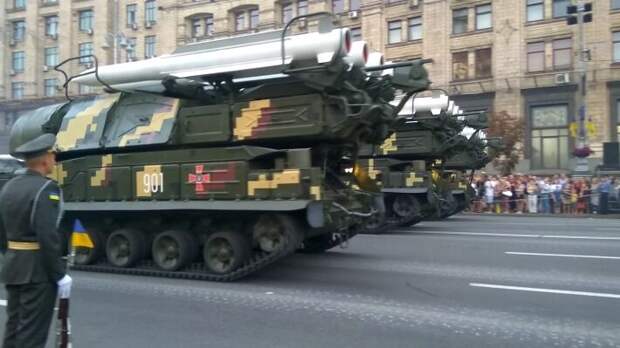 Комплексы «Бук-М1» стоят на вооружении Украины