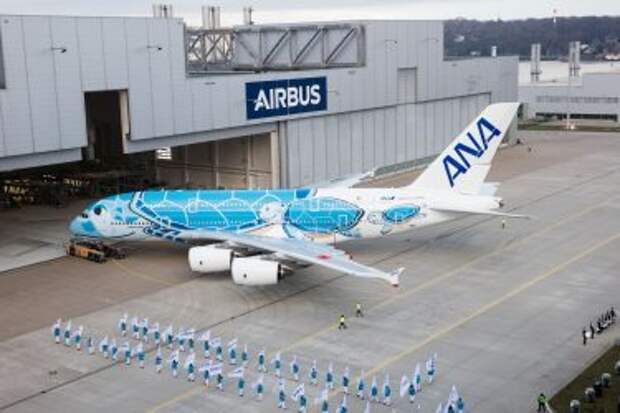 Airbus A380-841 для авиакомпании All Nippon Aiways