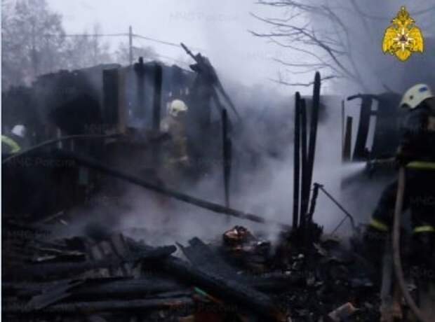 Три крупных пожара произошли в Калужской области за сутки