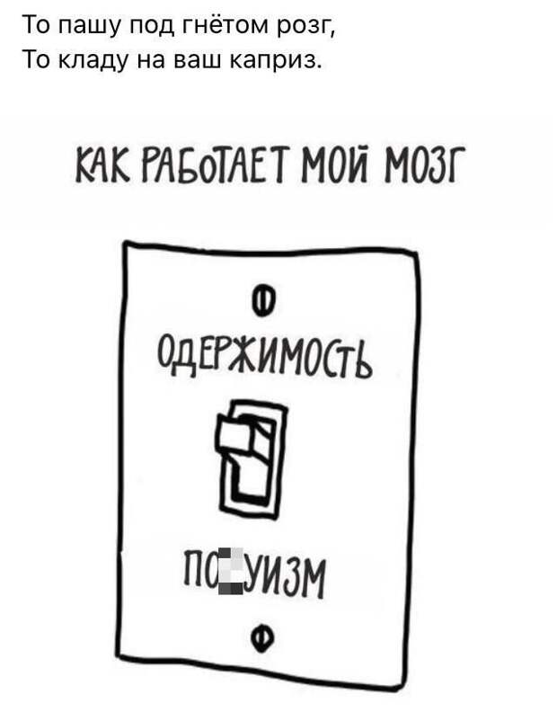 стих про мозг