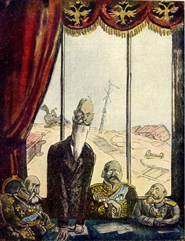 Карикатура на Временное правительство|Фото: livejournal.com Карикатура на Временное правительство|Фото: livejournal.com