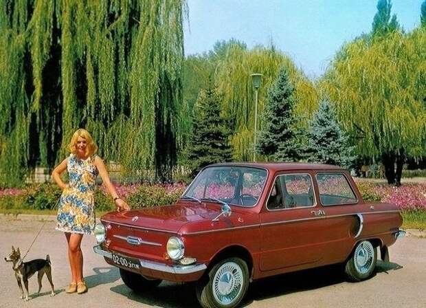 Реклама советских автомобилей