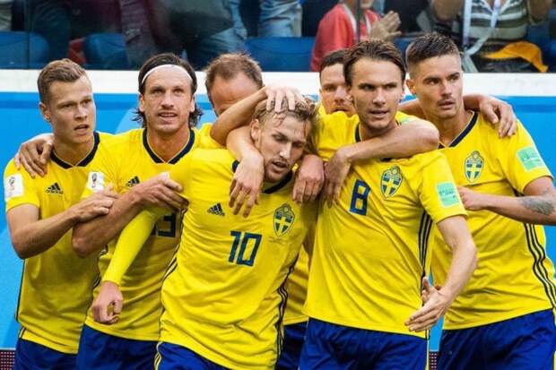Игроки сборной Швеции