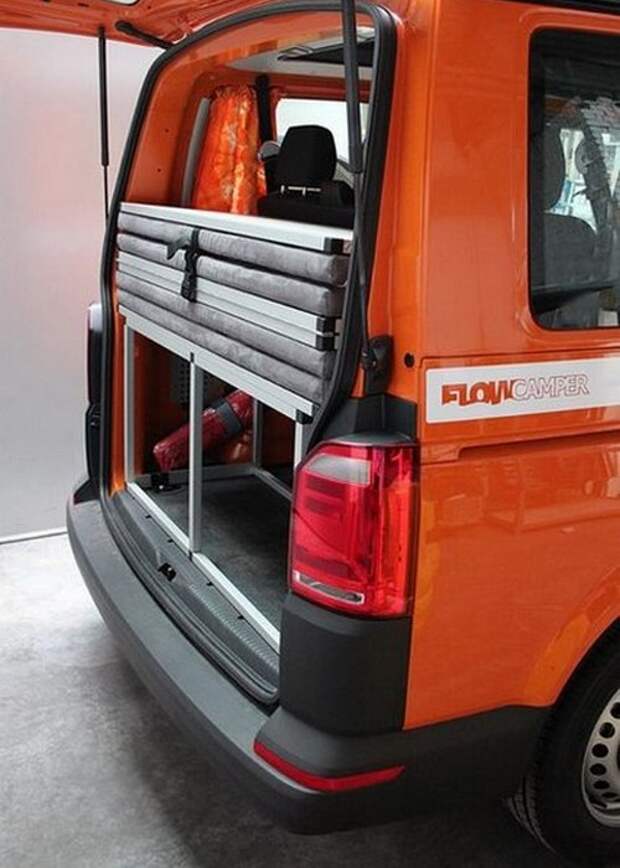 Задний багажник у Flow Camper.