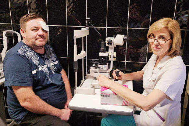 В Подмосковье врачи спасли зрение мужчине, которому диск от болгарки попал в глаз