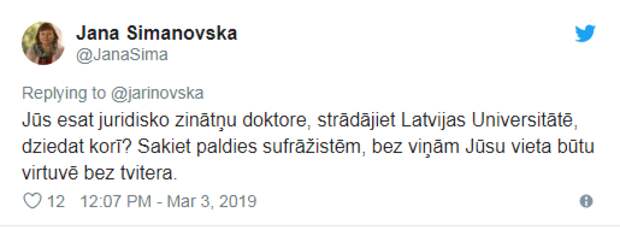 В Латвии призвали отменить «унизительный» праздник 8 Марта