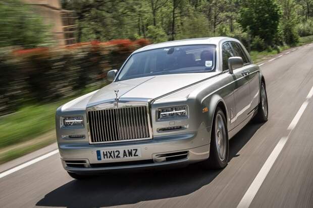 5. Rolls-Royce Phantom — 6,749 л V12, атмосферный, бензиновый авто, двигатель, мощность, объем