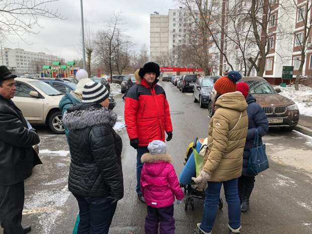 Обход / фото предоставлено управой