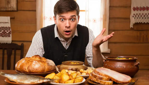 Оливер приехал в гости к русской тёще и обалдел: "Копчёный жир?". Украинцы негодуют