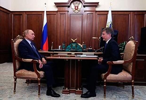 Встреча с генеральным директором – председателем правления акционерной компании «АЛРОСА» Сергеем Ивановым.